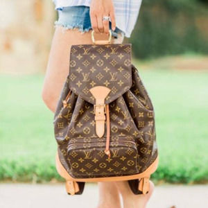 💎✨BEAUTIFUL✨💎 Authentic Louis Vuitton Monogram Montsouris GM Back Pack